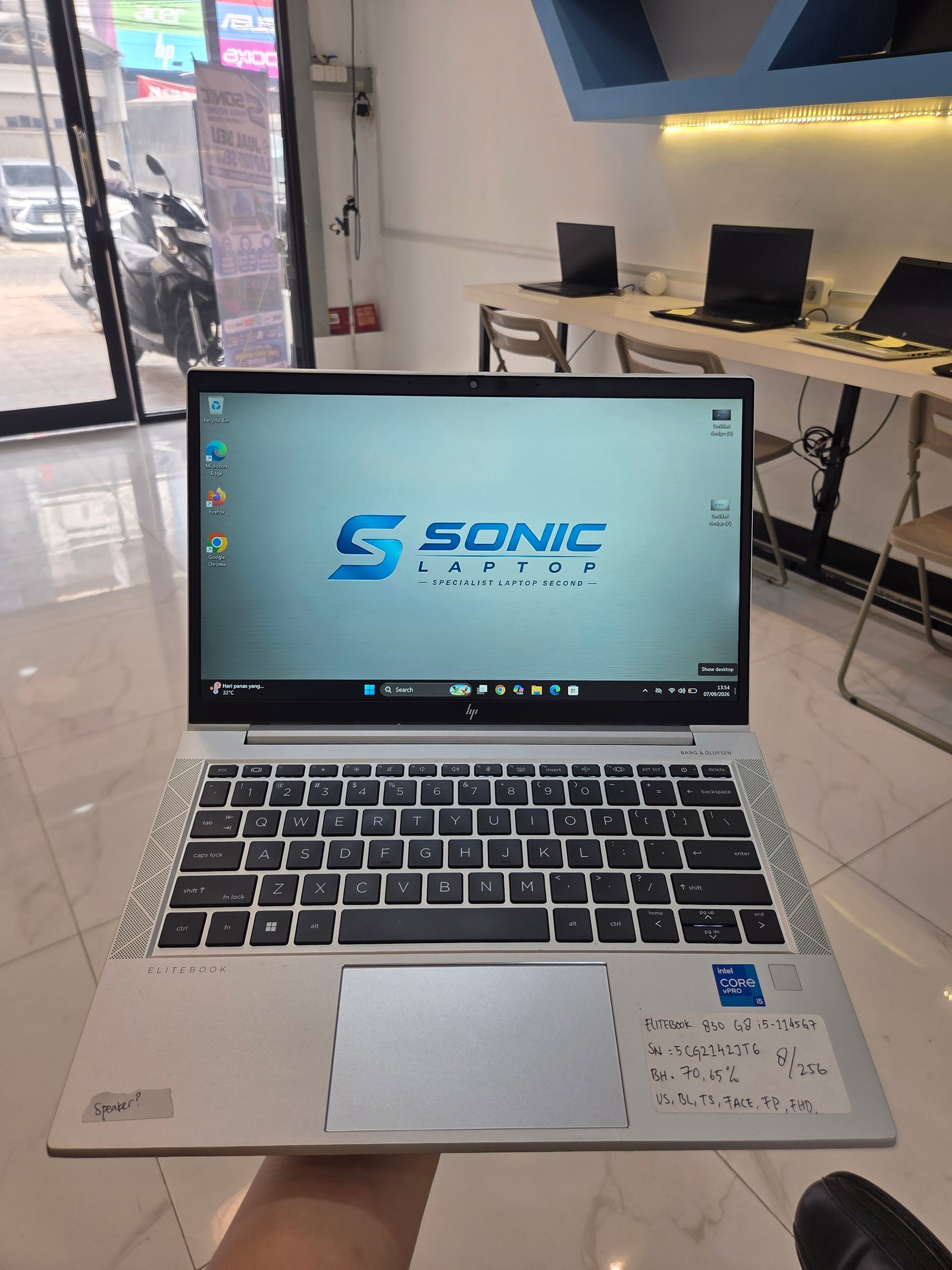 Laptop HP Elitebook 830 G8 Core i5 gen 11 Original/ Second / Berkualitas / Bergaransi