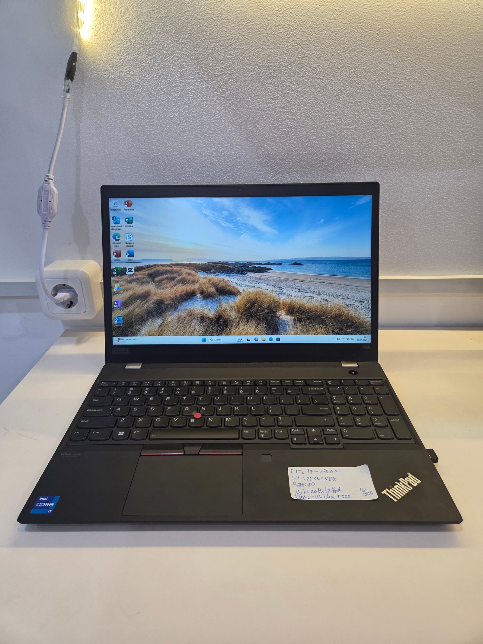 Thinkpad P15s i7 Gen 8